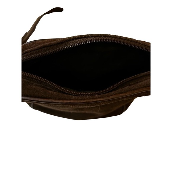 Leather Co Suede Crossbody Small Purse. - Picture 4 of 6